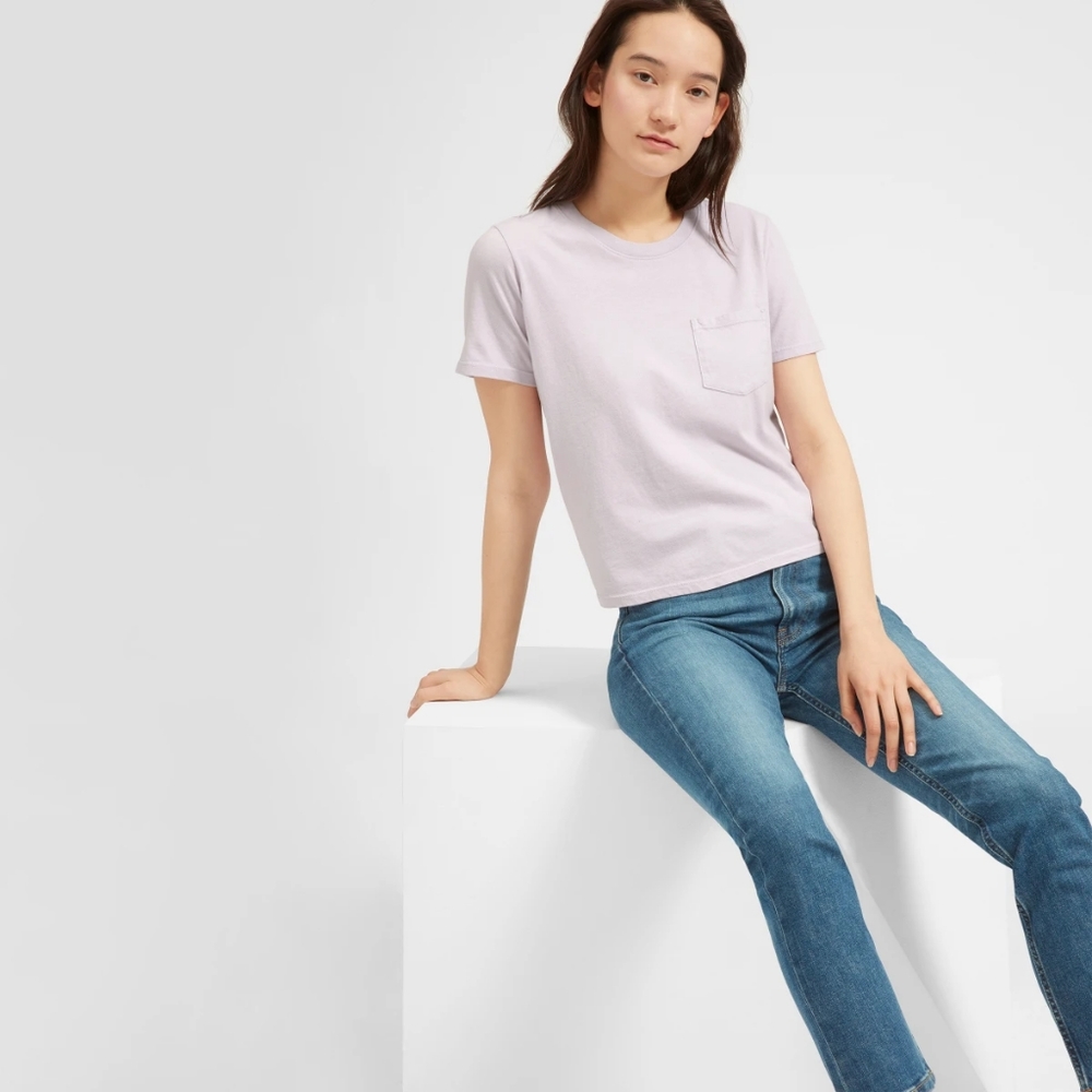 Everlane cotton box cut tee